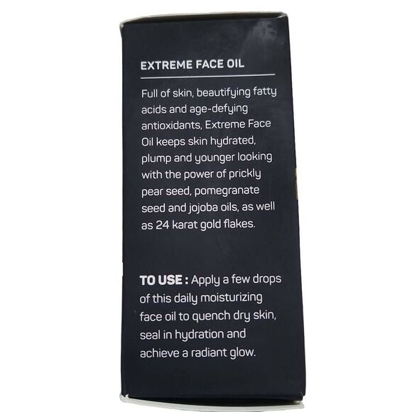 Lunalis Gold Extreme Face Oil with Fatty Acids Age Defying Antioxidants 24 Karat - Picture 3 of 6